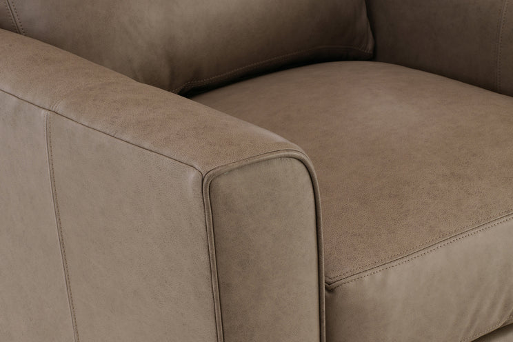 Darby Leather Swivel Chair